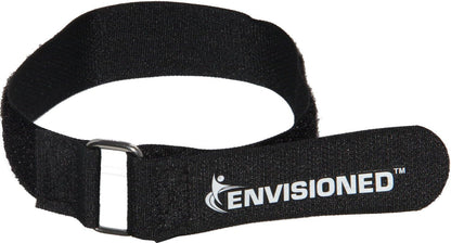 Premium Cinch Straps with Stainless Steel Metal Ring (Buckle), Reusable Durable Hook and Loop, Multipurpose Securing Straps 3/4" X 8" - 8 Pack plus 2 Bonus Origional Cinch Straps