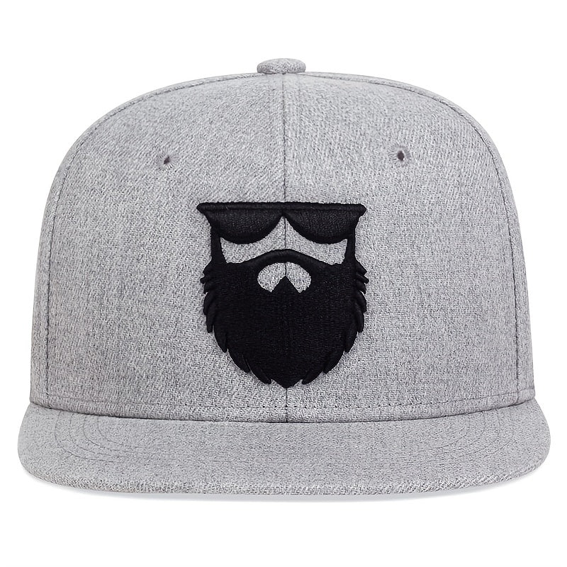 Men's Casual Beard Embroidered Baseball Cap, Ideal Choice For Gifts NovaCart