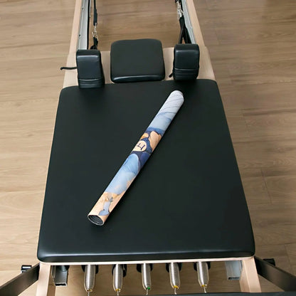 Pilates Reformer Mat Towel with Shoulders, Pilates Reformer Cover with Great Grip, Easy to Wash Light Weight Portable