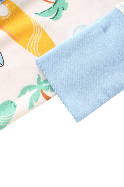 Posh TOT Surf's Up Bamboo Baby Convertible Zippy Romper  CINCO DE MAYO PROMO - FINAL SALE Charlies Project Kids