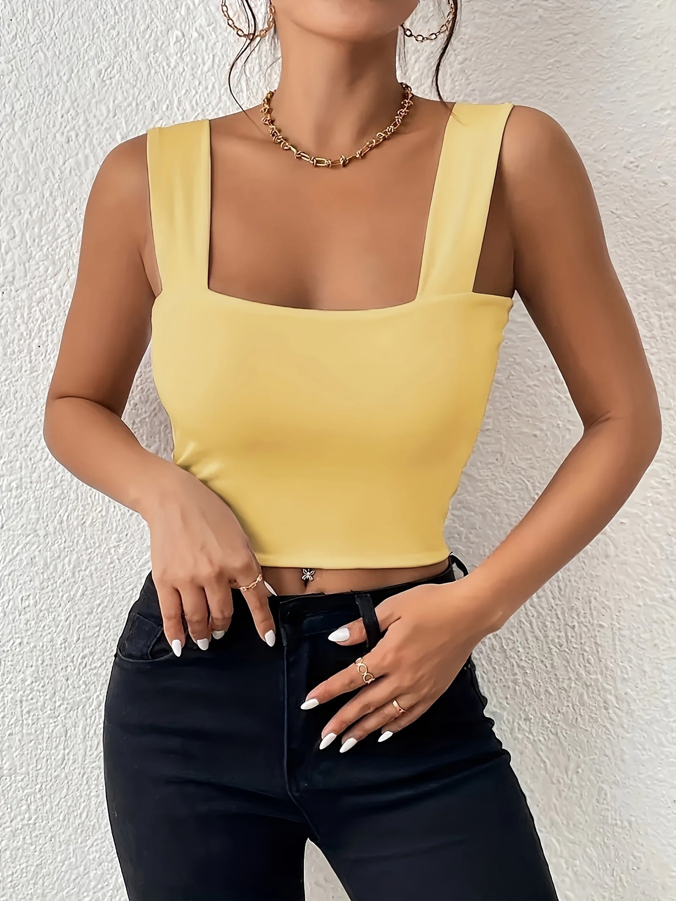 European And American Sexy Chest-Revealing Waist-Cinching Camisole NovaCart