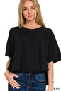 Zenana Cotton Round Neck Short Sleeve T-Shirt West2East Surf
