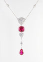 Exquisite Ruby Necklace - Ruby Veil