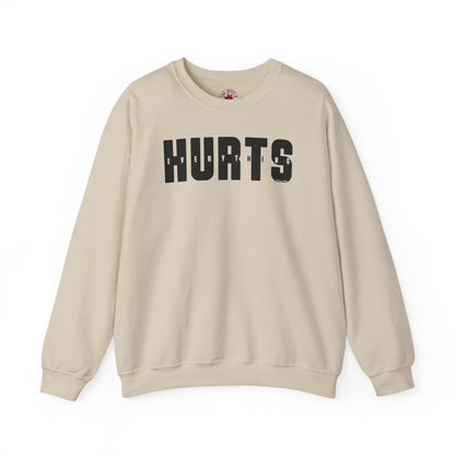 Everything Hurts Crewneck Sweatshirt The Devil's Pickle
