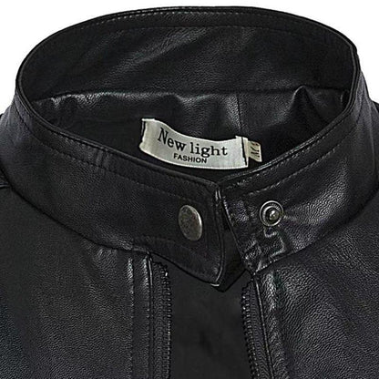 Black Leather Motorcycle Jacket | Stylish and Warm for Bikers & Nightlife Country in My Heart