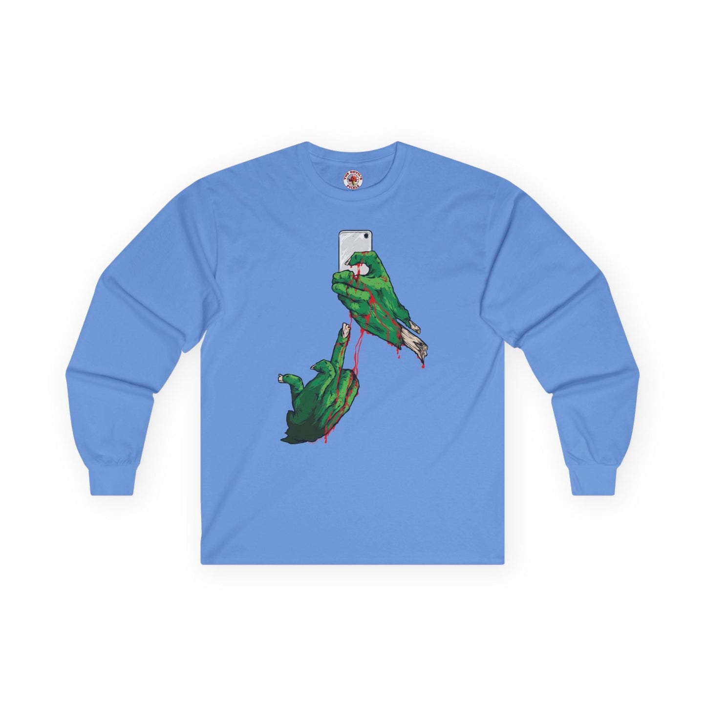 Selfie Monster Long Sleeve Tee The Devil's Pickle
