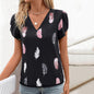 Feather Print Cowgirl Top | Perfect for Casual Cowgirl Style Country in My Heart