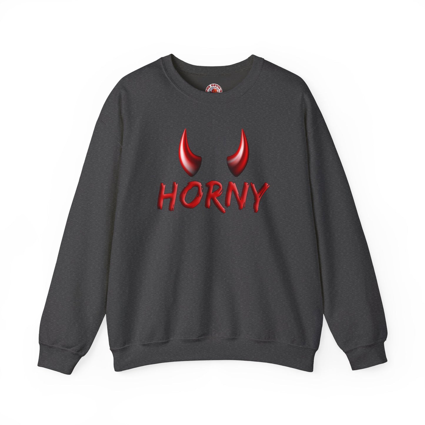 Horny Crewneck Sweatshirt The Devil's Pickle