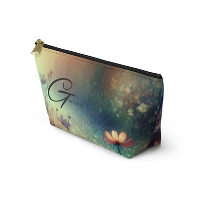 Floral Accessory Pouch - Graceful Design for Everyday Use Grayceful LLC