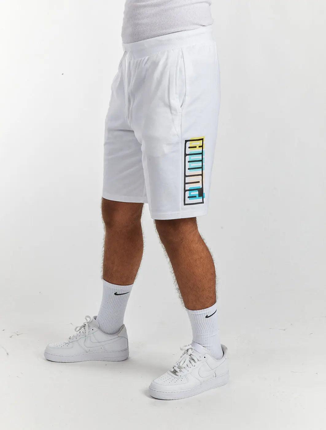 Puma Summer Court Sweat Shorts Denim Exchange