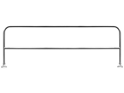 Frontline GUS10-FXDHDG Guardrail System for Concrete or Steel Substrates 10' - Gray VM Hardware