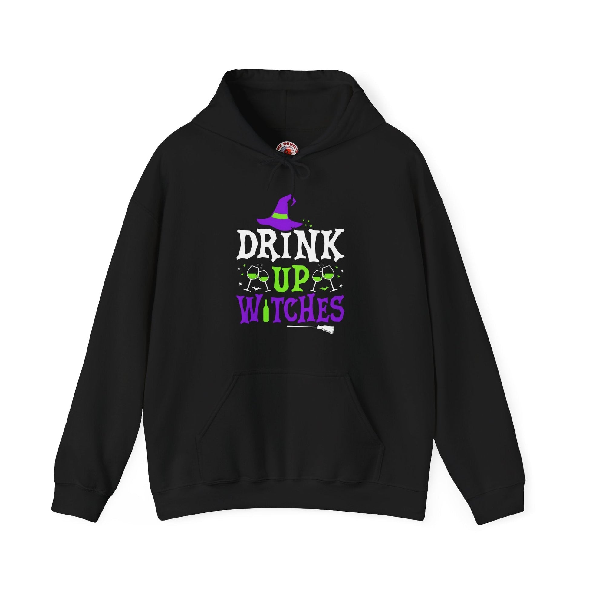 Drink Up Witches Hooded Sweatshirt The Devil's Pickle
