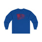 Red American Flag Long Sleeve Tee The Devil's Pickle