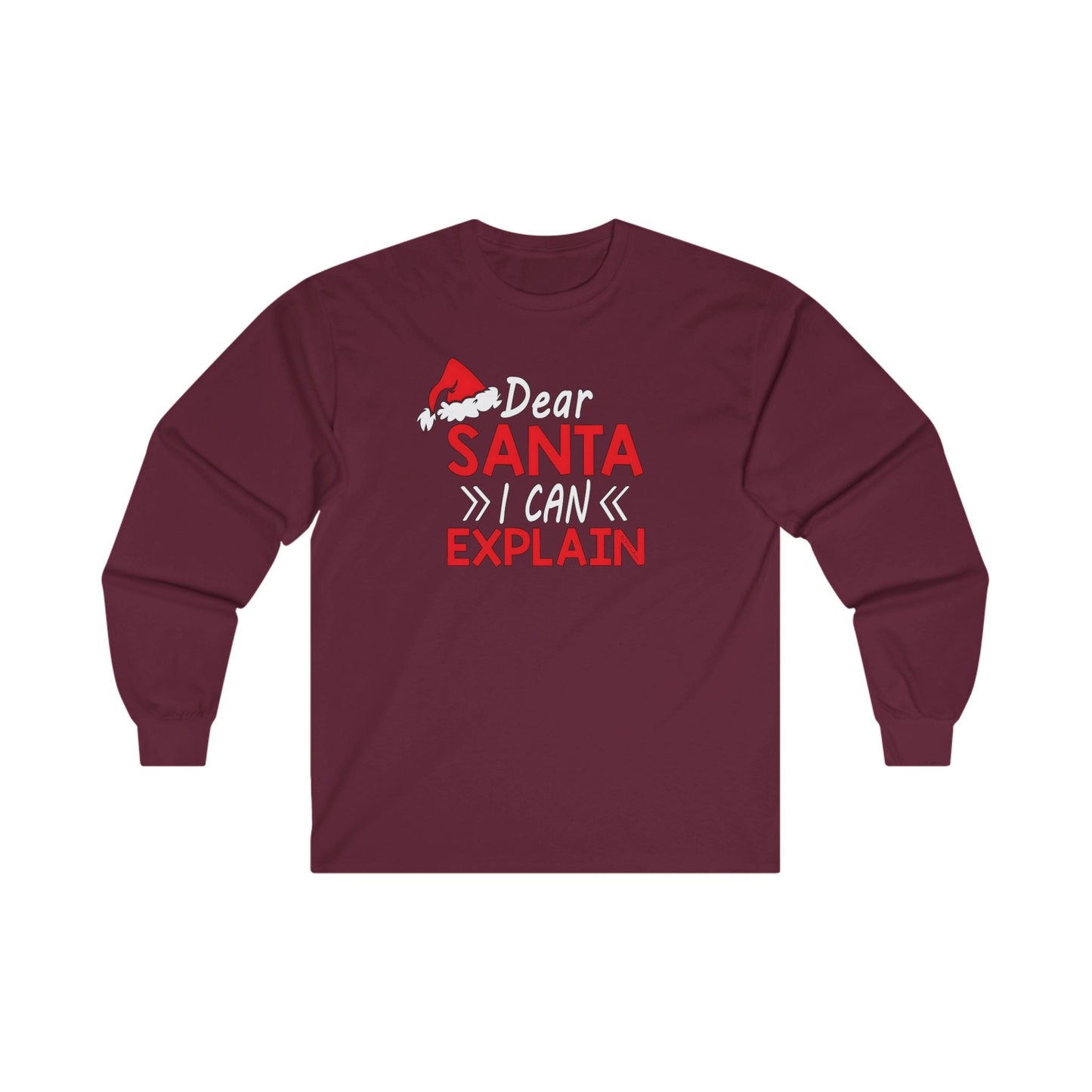Dear Santa I Can Explain Long Sleeve Tee The Devil's Pickle