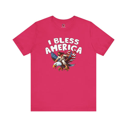 I Bless America T-Shirt The Devil's Pickle