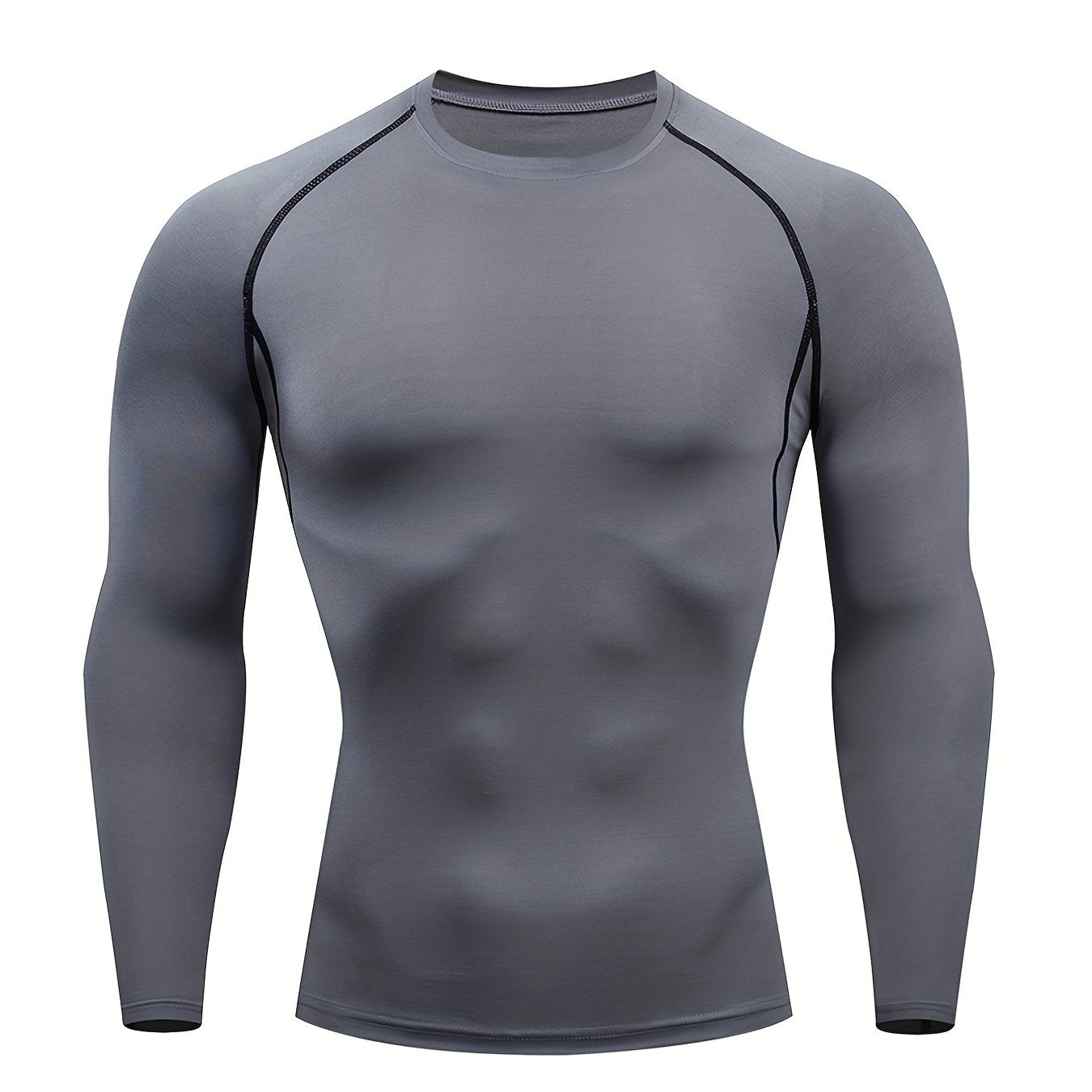 Men'S Quick-Dry Sportswear for Autumn And Winter, Suitable for Basketball, Morning Runs, And High-Elasticity Yoga Training NovaCart