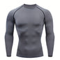 Men'S Quick-Dry Sportswear for Autumn And Winter, Suitable for Basketball, Morning Runs, And High-Elasticity Yoga Training NovaCart