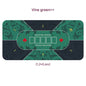 Dezhou playing card pad tablecloth table cushion square round chip rubber cushion playing card table top cushion