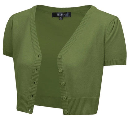 Cropped Bolero Button Down plus Cardigan Sweater Shop Style & More | Fresh Looks, Everyday Deals & Free Shipping