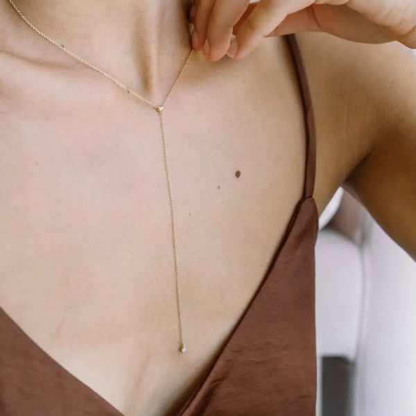 Crystal Lariat Necklace Shop Style & More | Fresh Looks, Everyday Deals & Free Shipping