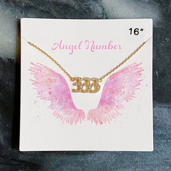 Dainty Angel Number Necklace Shop Style & More | Fresh Looks, Everyday Deals & Free Shipping