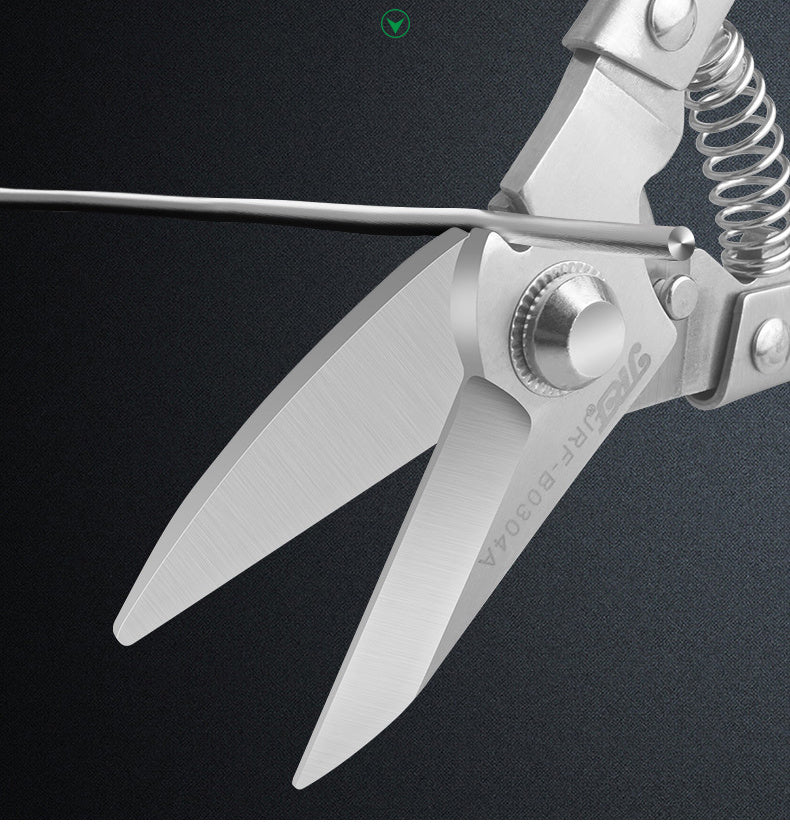 Professional Industrial Shears, JRF Stainless Steel Scissors, Tin Snips For Metal Sheet & PVC Pipe Cutting NovaCart