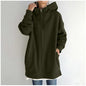 Women's Fuzzy Hoodies Long Sport Pullover Hoodie Full-Zip Hoodie Sweatshirt See size chart under “more details” The Fashion Celestial