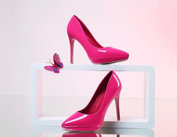 Stiletto pointed high heels See size chart under “more details” The Fashion Celestial