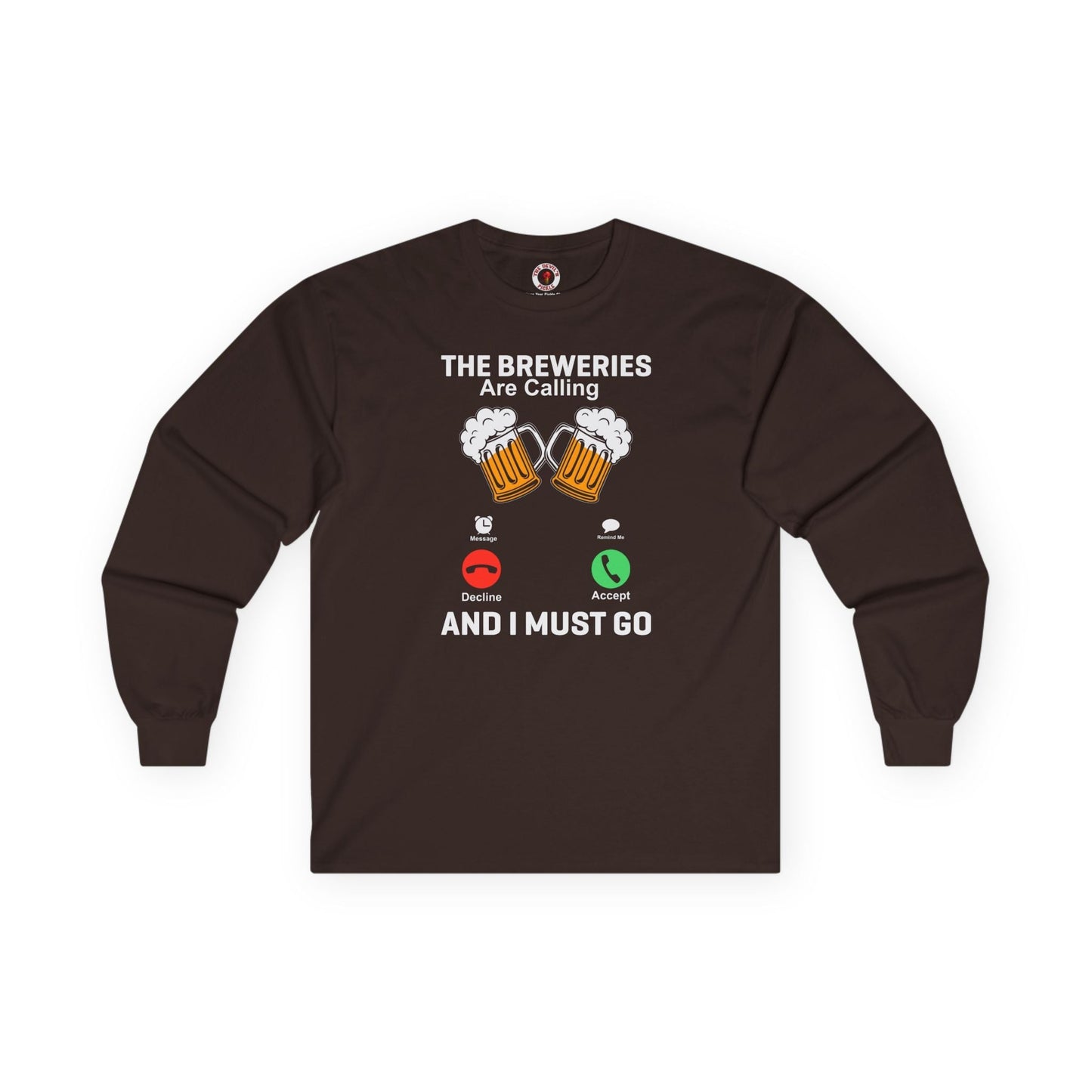The Breweries Are Calling Long Sleeve Tee The Devil's Pickle
