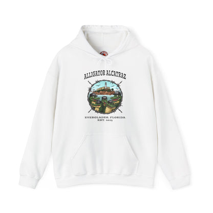 Alligator Alcatraz Hooded Sweatshirt The Devil's Pickle