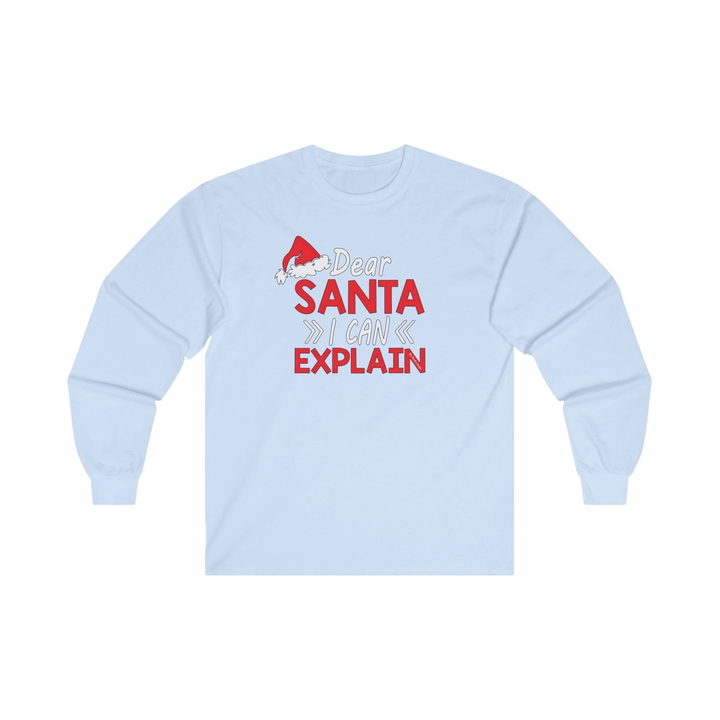 Dear Santa I Can Explain Long Sleeve Tee The Devil's Pickle