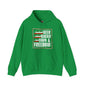 Beer Bacon Guns and Freedom Hooded Sweatshirt The Devil's Pickle