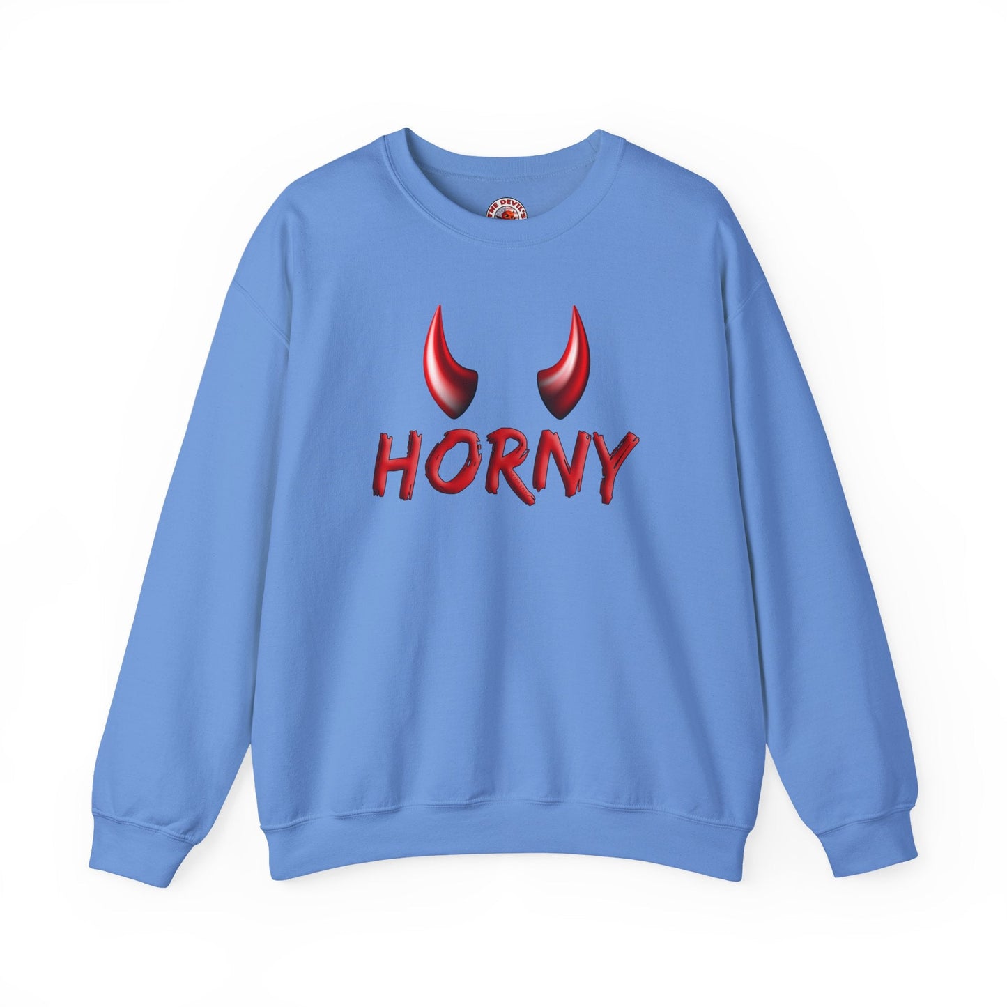 Horny Crewneck Sweatshirt The Devil's Pickle