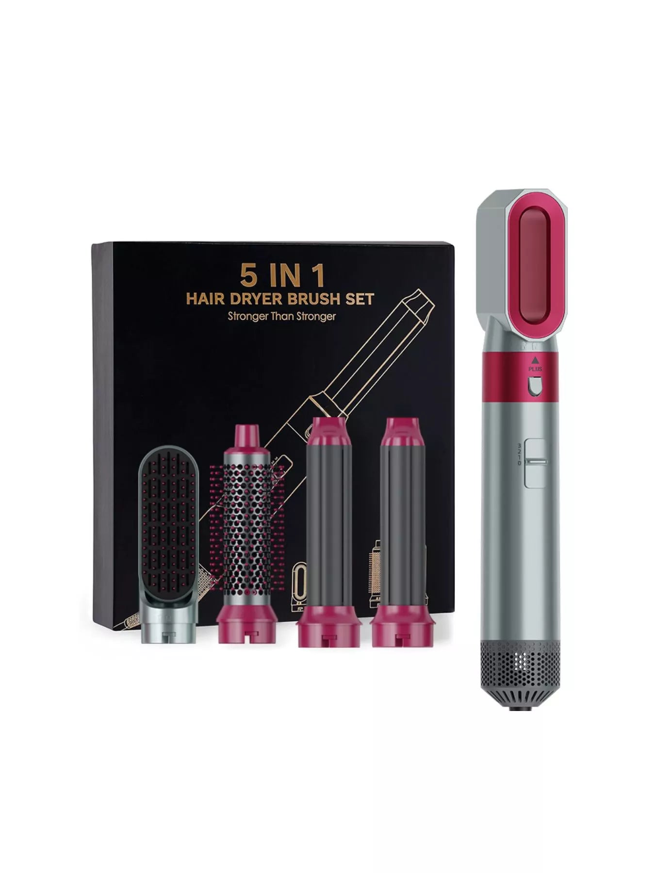 5-in-1 Interchangeable Hot Air Brush New Era Fashion LLc