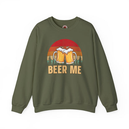 Beer Me Crewneck Sweatshirt The Devil's Pickle