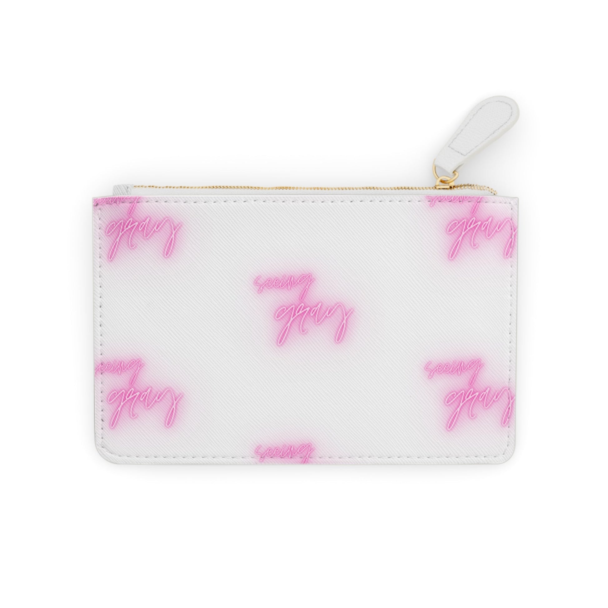 Seeing Gray Mini Clutch Bag Grayceful LLC