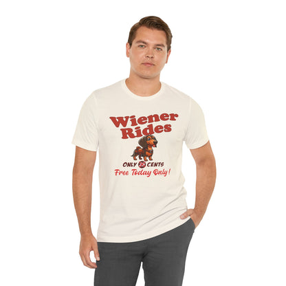 Free Wiener Rides T-Shirt The Devil's Pickle