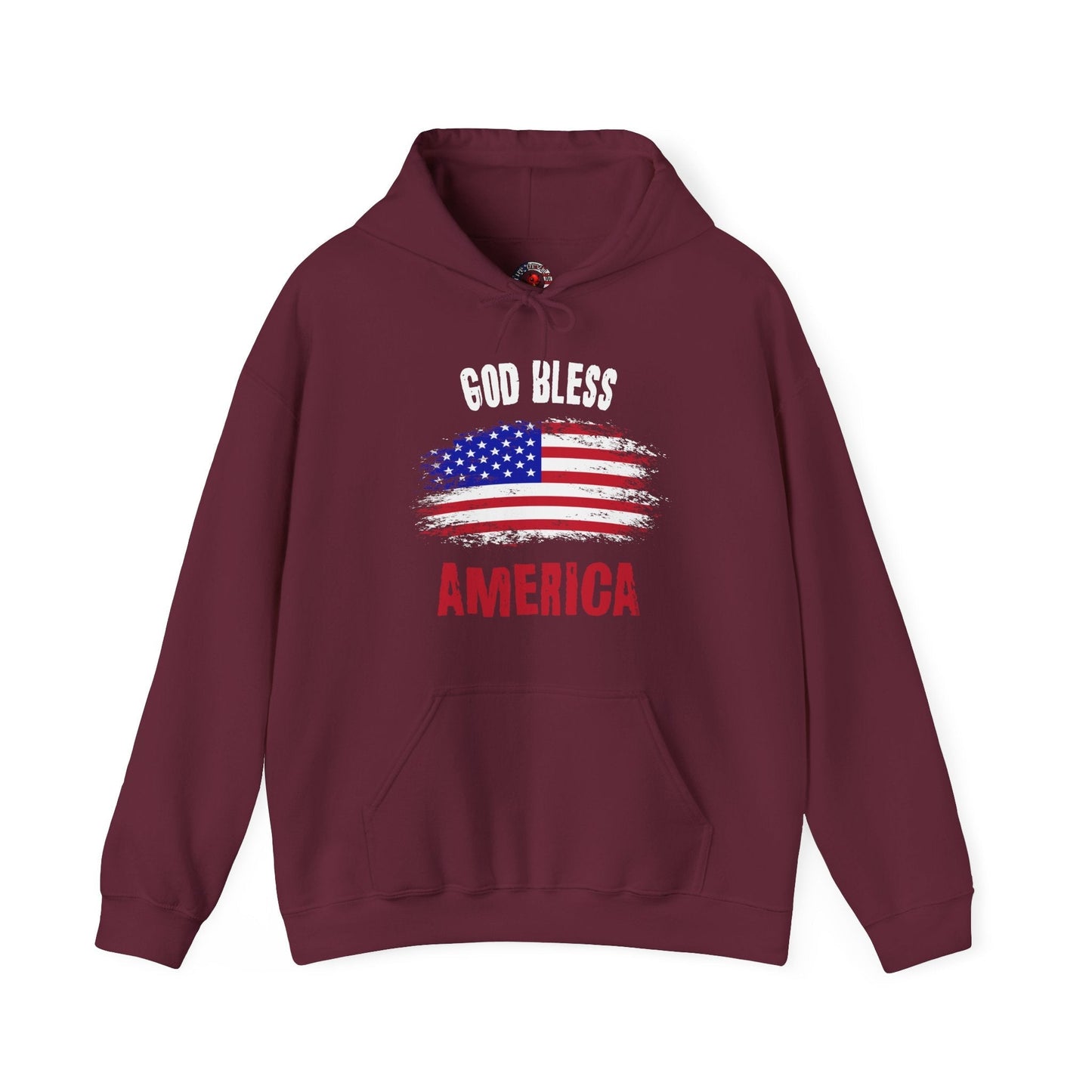 God Bless America Hooded Sweatshirt The Devil's Pickle