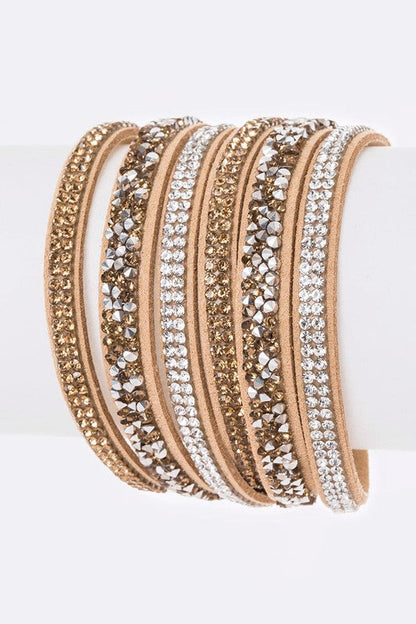 Crystal Layer Wrapped Cuff Shop Style & More | Fresh Looks, Everyday Deals & Free Shipping