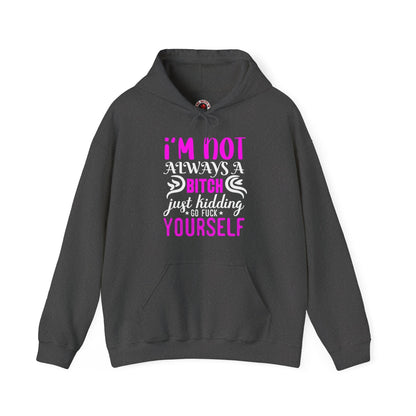 I'm Not Always A Bitch Hooded Sweatshirt The Devil's Pickle