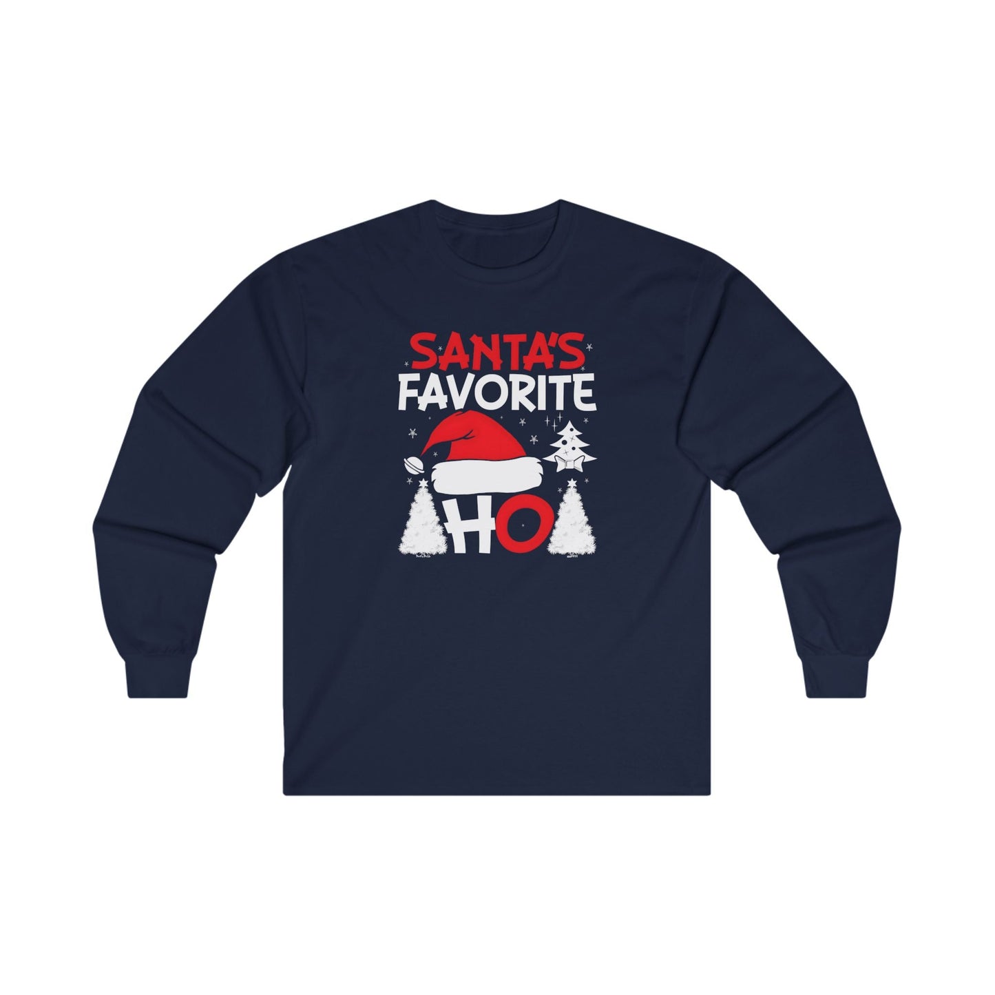 Santa's Favorite Ho Long Sleeve Tee The Devil's Pickle