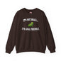 It's Not Small Crewneck Sweatshirt The Devil's Pickle