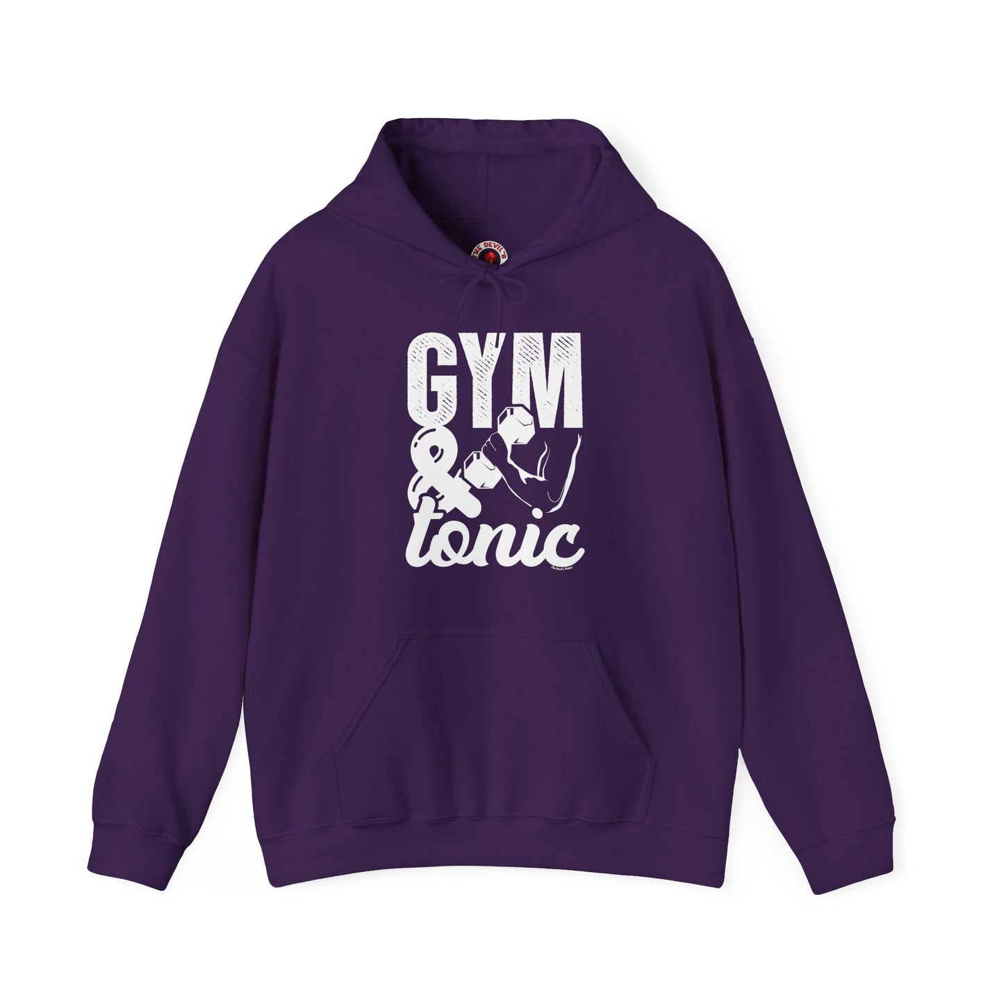 Gym and Tonic Hooded Sweatshirt The Devil's Pickle