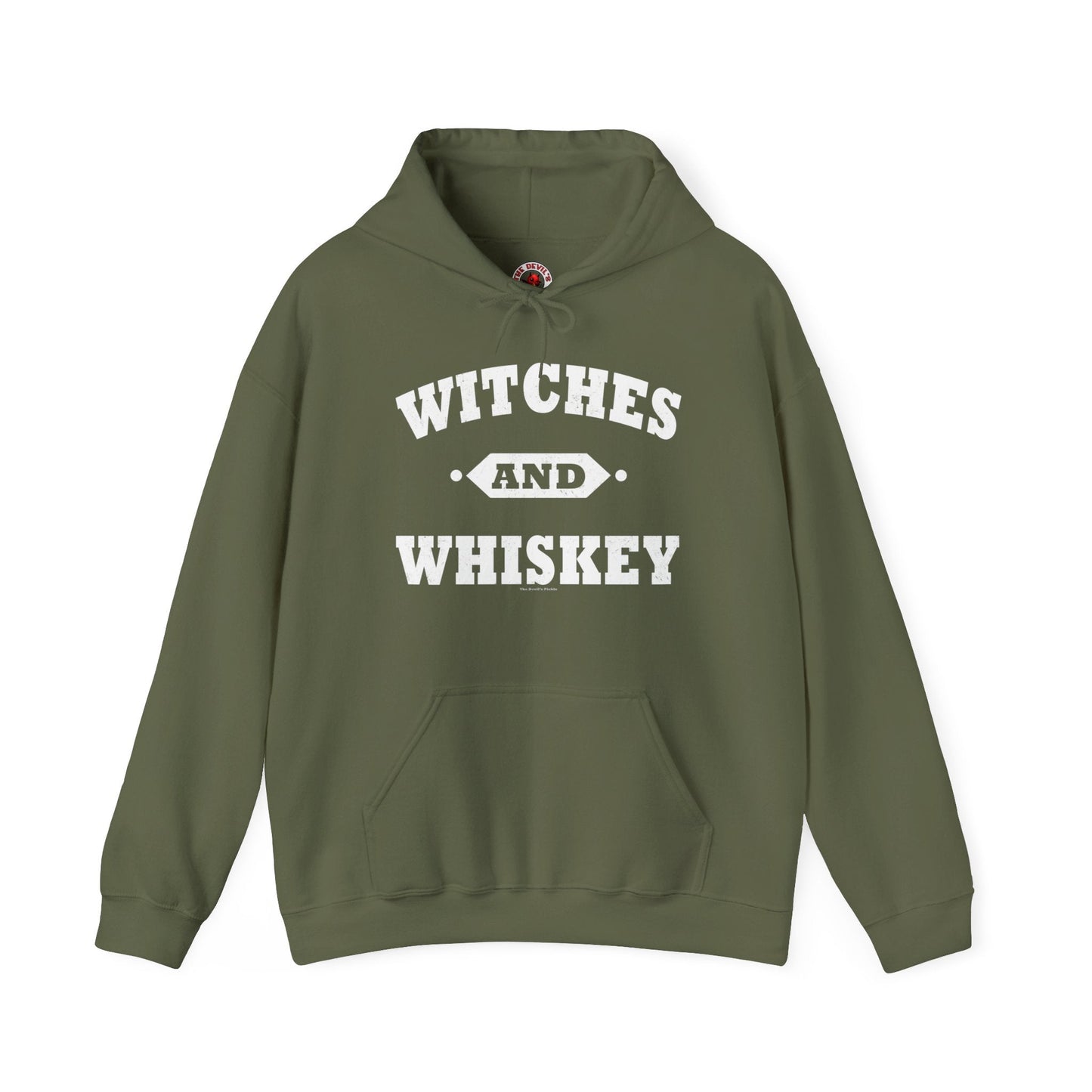 Witches and Whiskey Hooded Sweatshirt The Devil's Pickle