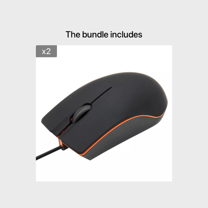 USB Wired Game Mouse Mice for PC Laptop Computer Small Mouse NovaCart