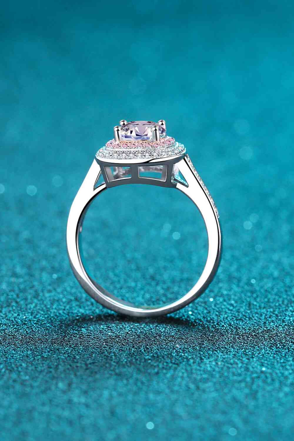 Need You Now Moissanite Ring – Handcrafted 925 Sterling Silver Design See size chart under “more details” The Fashion Celestial