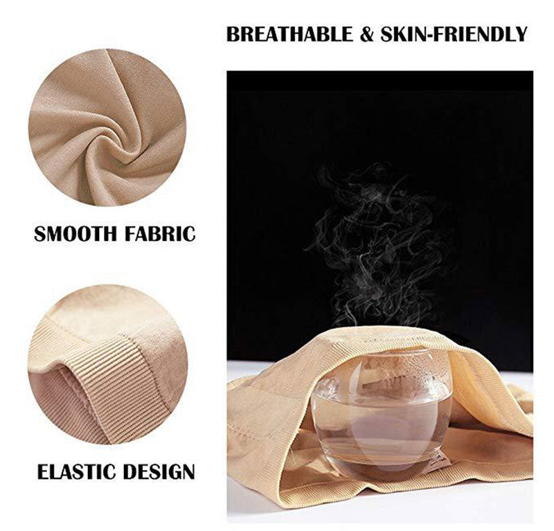 Plus Size Double-Layer Anti-See-Through Base Layer Tube Top Bra with Padded Cups, Wire-Free, and Underwire-Free NovaCart