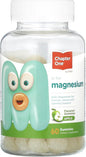 Chapter One Magnesium Gummies for Kids & Adults - Natural Calm Gummies - Calm Magnesium Citrate - Bone and Muscle Function Supplements for Kids & Adults - Mood Support, Kosher Apple Flavor (60)