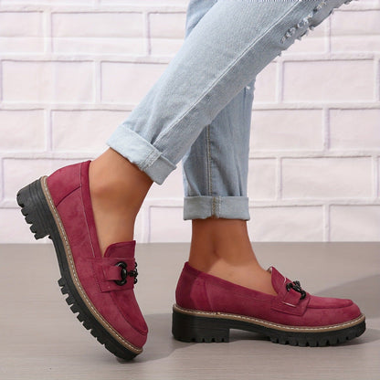 Women’s Horsebit Loafers – Elegant Flat Loafers for Work & Casual Wear FitiqueFit