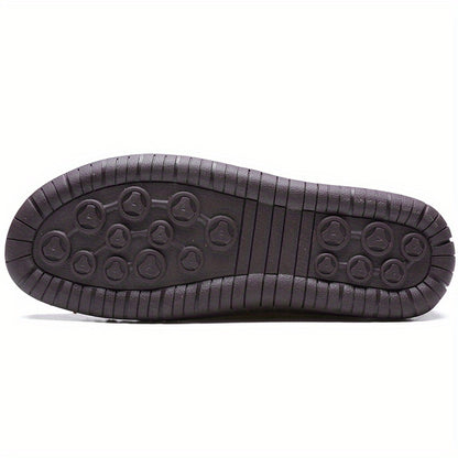Men's Handmade Stitching Casual Shoes Flats Outdoor Walking Sneakers NovaCart
